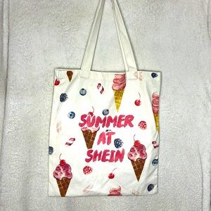 White SHEIN Tote bag